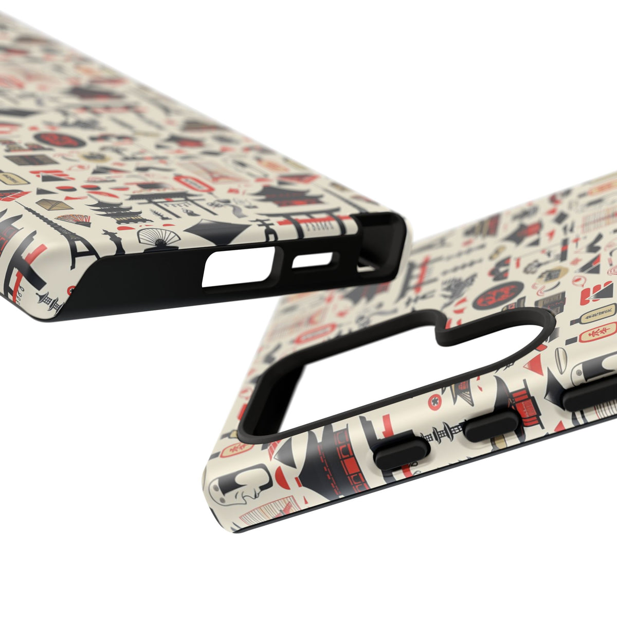 Japanese Pattern Phone Case – Elegant & Timeless Design for Your Phone 010