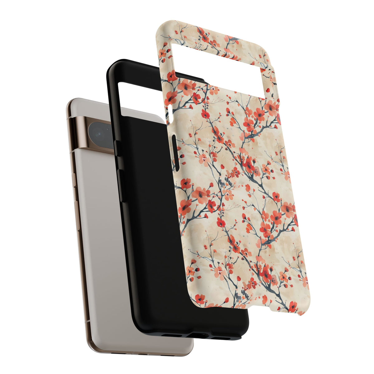 Japanese Pattern Phone Case – Elegant & Timeless Design for Your Phone 476