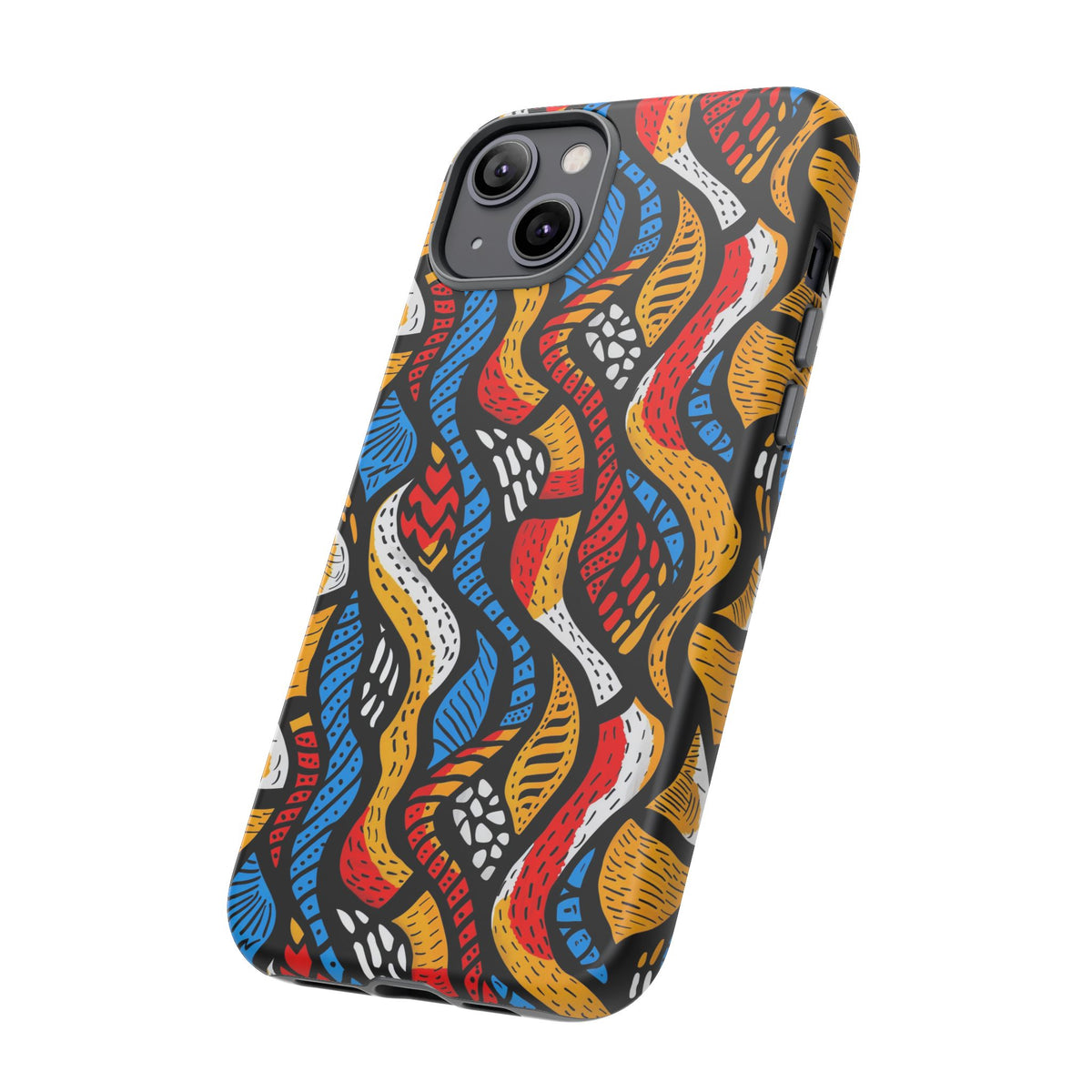 Stylish African Pattern Phone Case – Unique and Vibrant Protection 155