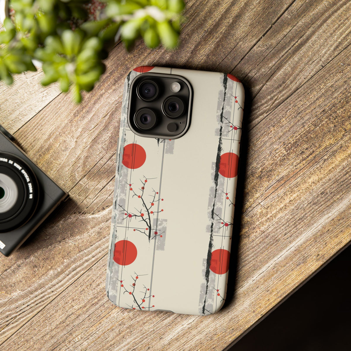 Japanese Pattern Phone Case – Elegant & Timeless Design for Your Phone 004