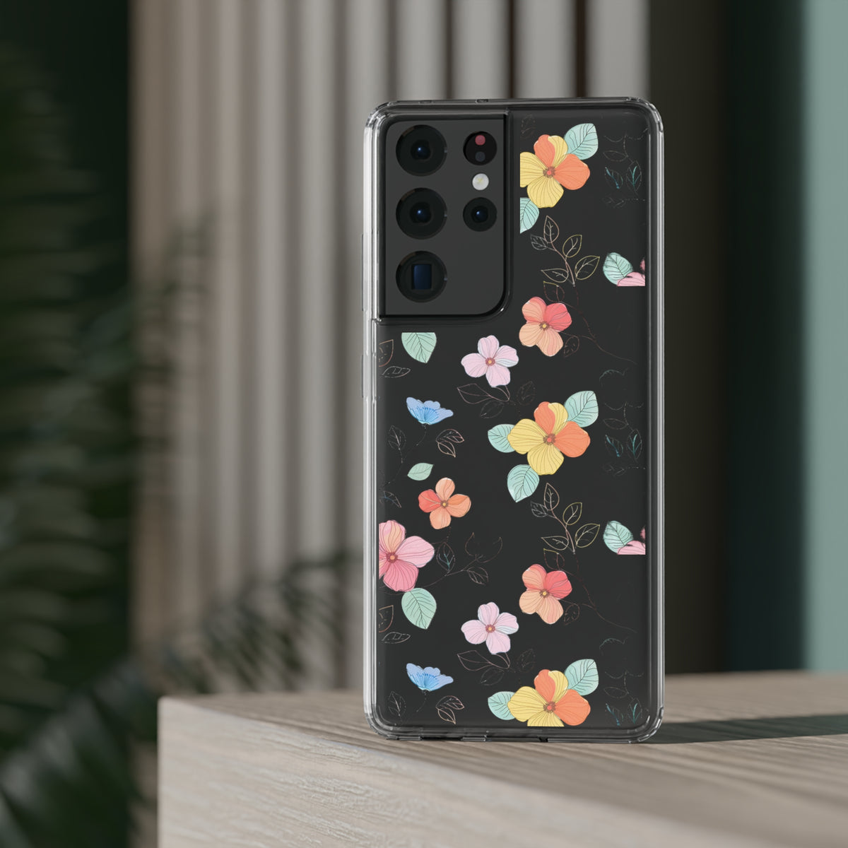 Wild Flowers Garden Stitch Phone Case – Nature-Inspired Floral Design 6