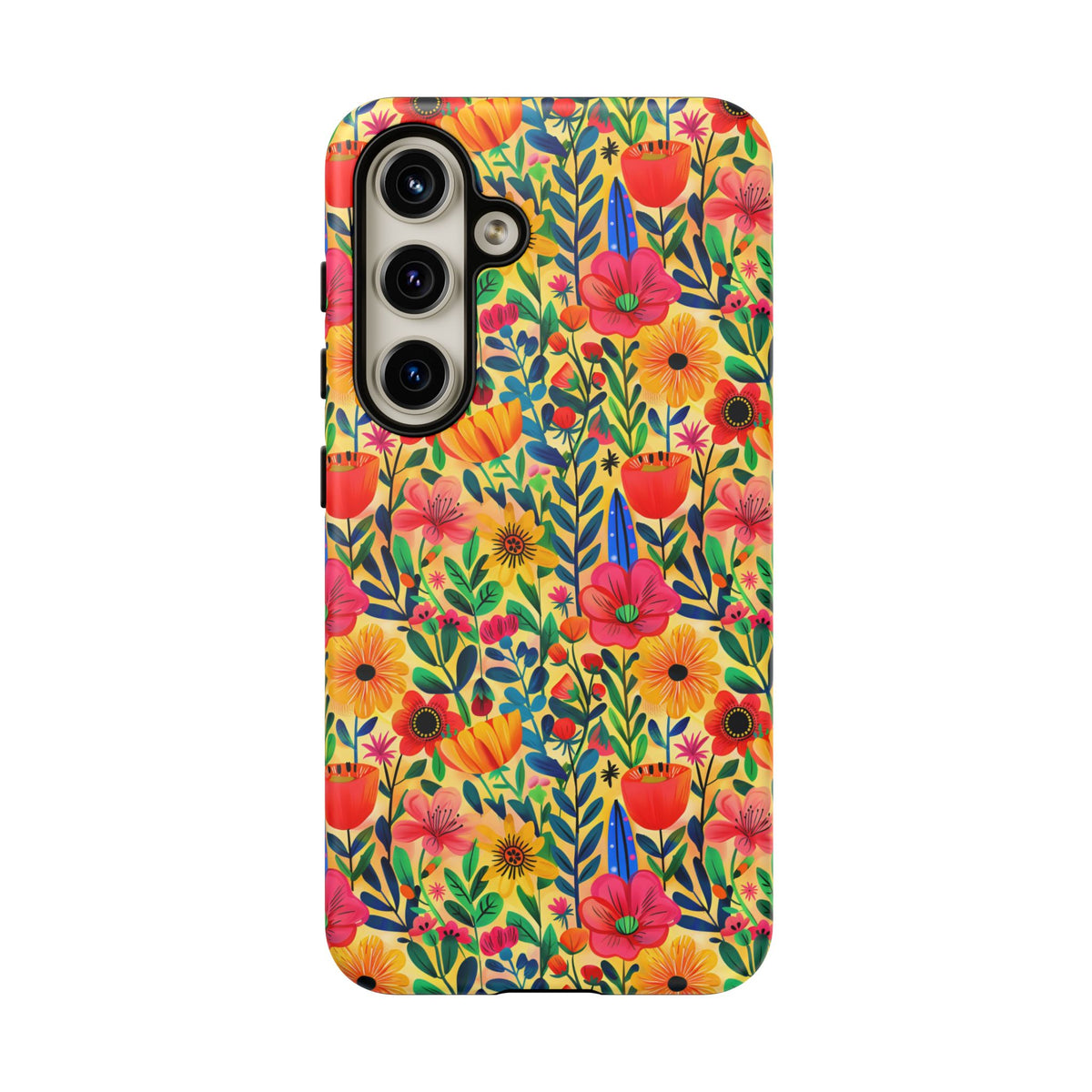 Frida Kahlo's Flower Phone Case – Artistic Elegance for Your Phone 7