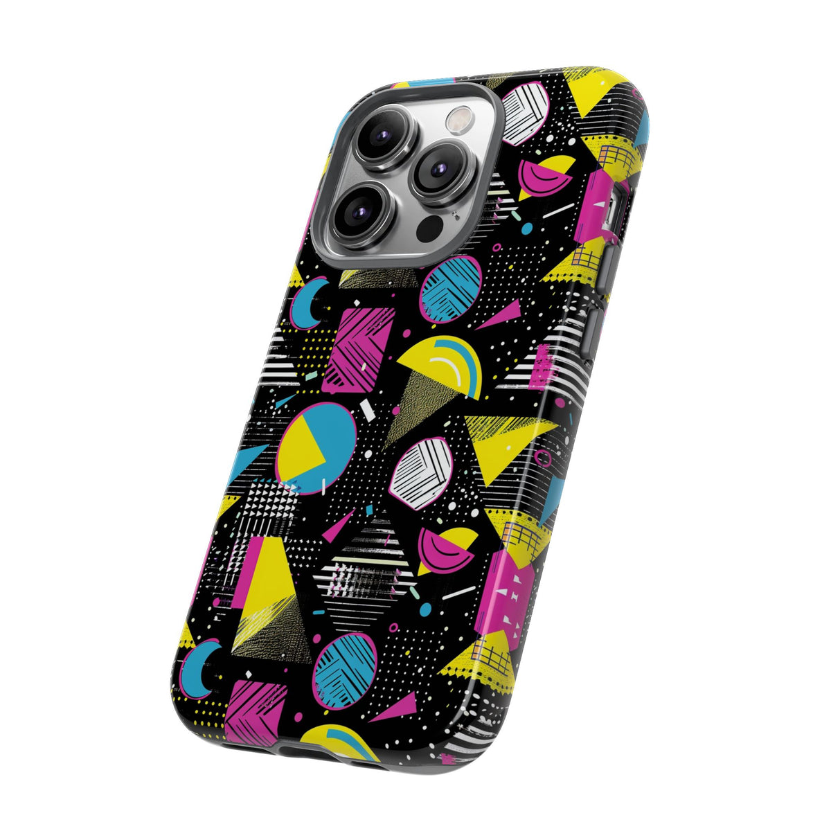 Retro 80s Seamless Phone Case – Vintage Style Meets Modern Protection 206