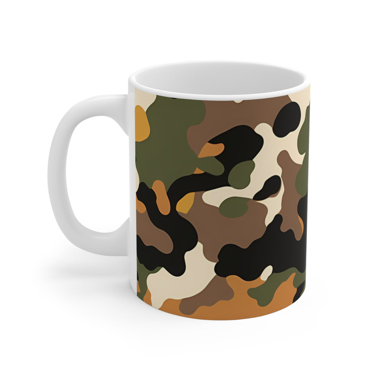 All-Over Camouflage Pattern Coffee Mug 150