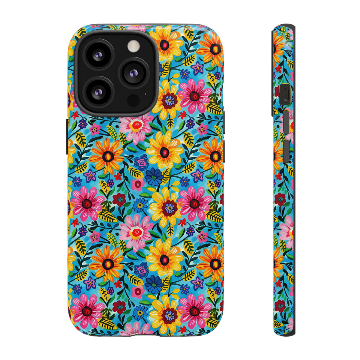 Frida Kahlo's Flower Phone Case – Artistic Elegance for Your Phone 9