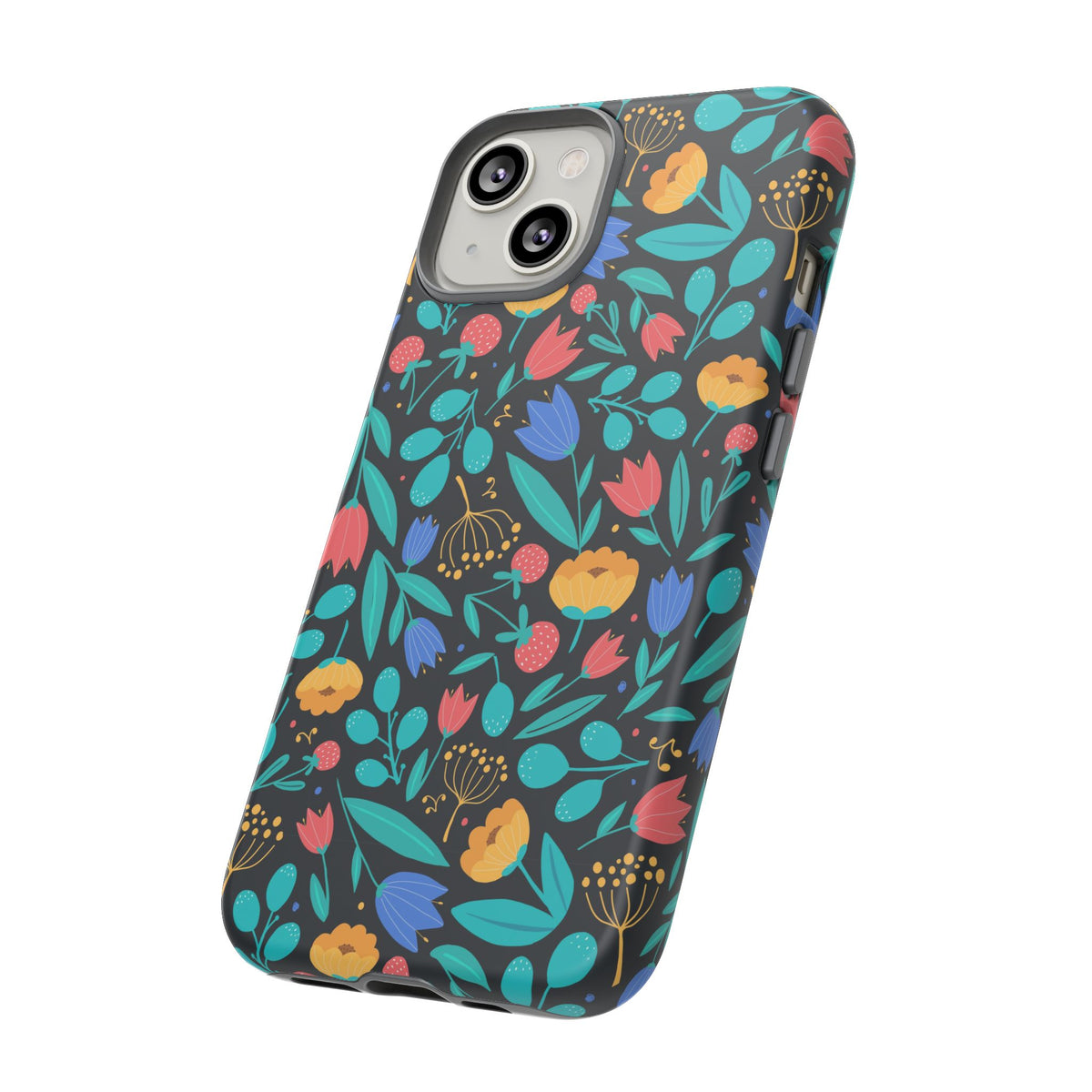 Colorful Little Flower Design Phone Case – Bright and Cheerful Floral Phone Cover