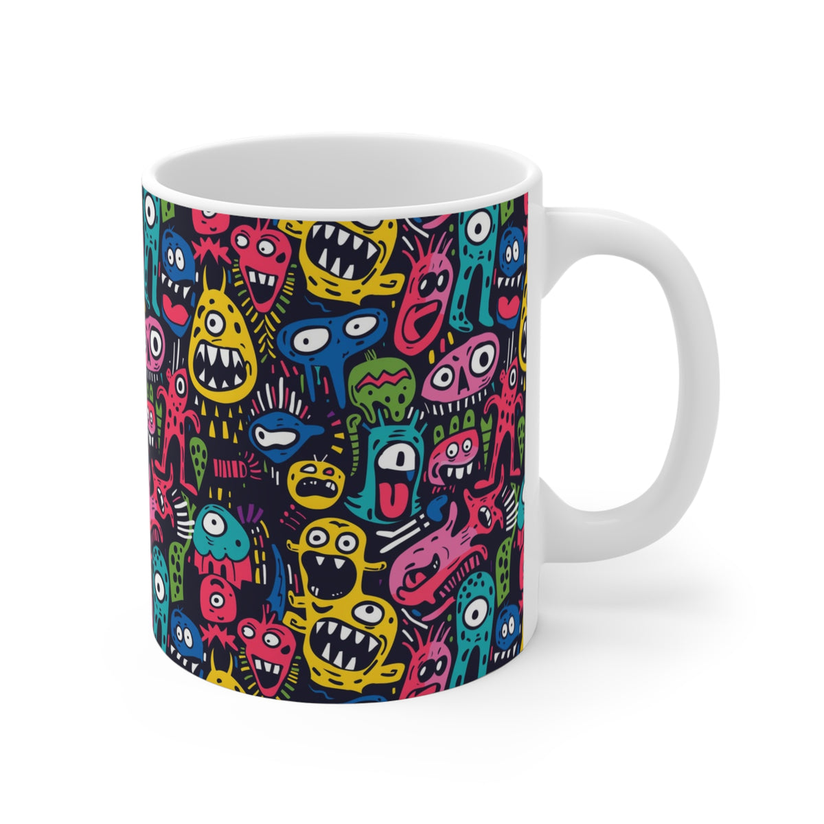 Artistic Doodle Coffee Mug - Sip with Imagination 216