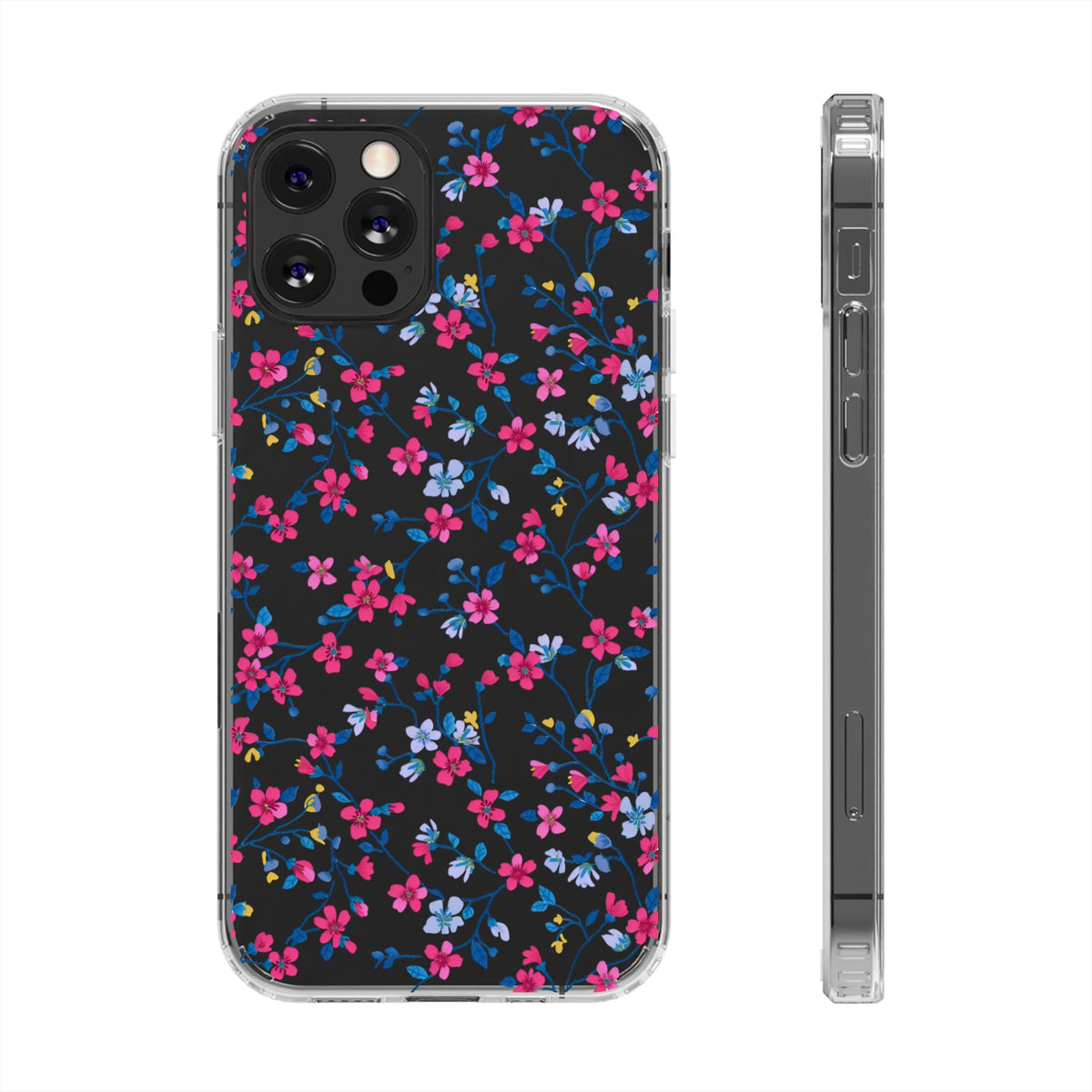 Wild Flowers Garden Stitch Phone Case – Nature-Inspired Floral Design 10