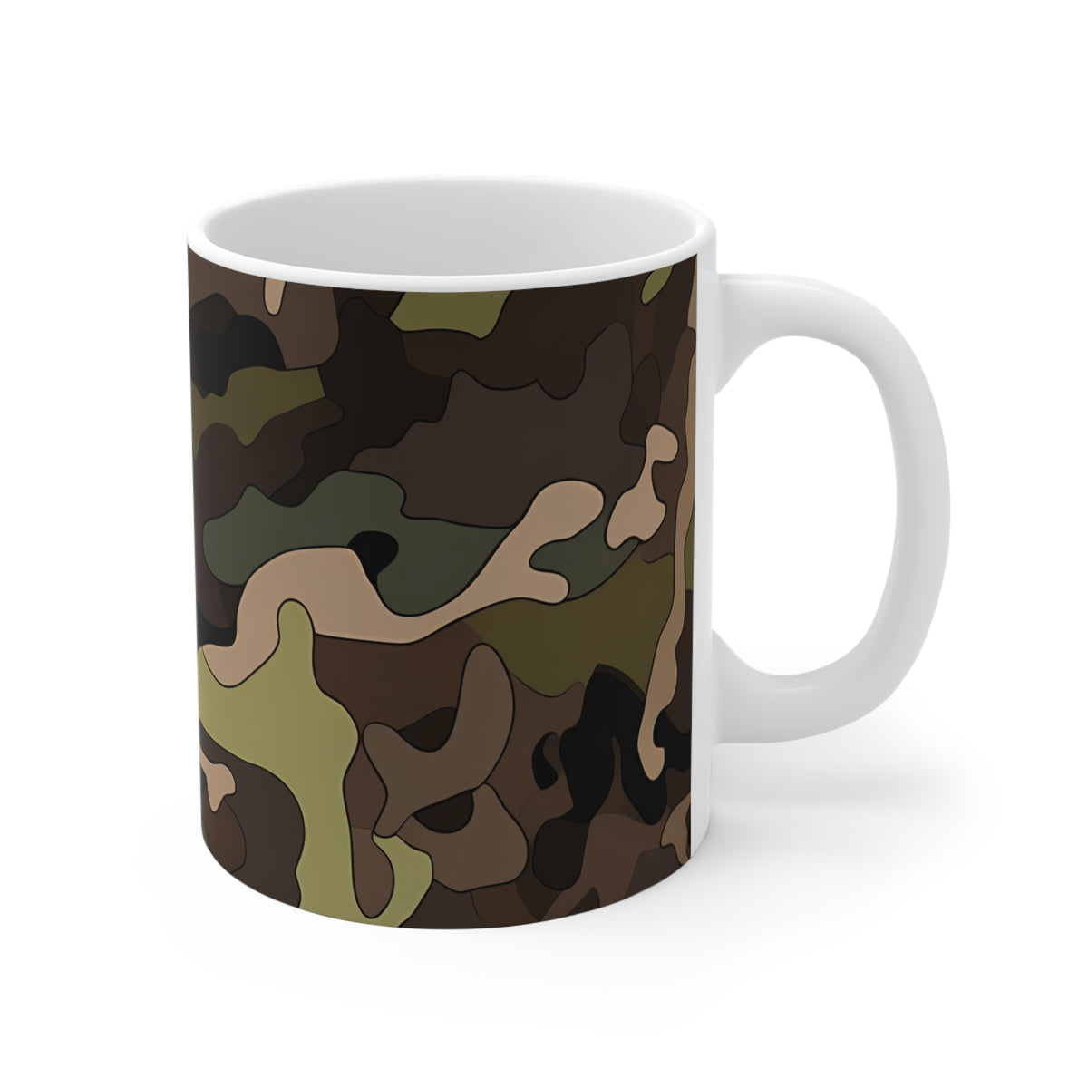 All-Over Camouflage Pattern Coffee Mug 235