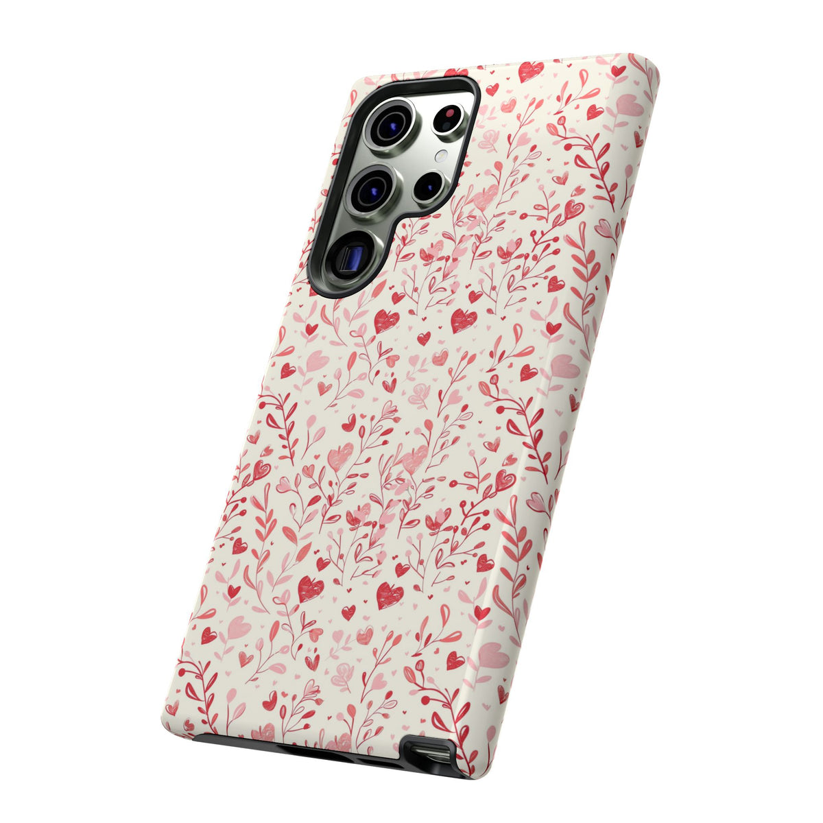 Heart Pattern Phone Case – Stylish & Loving Design for Your Device 823