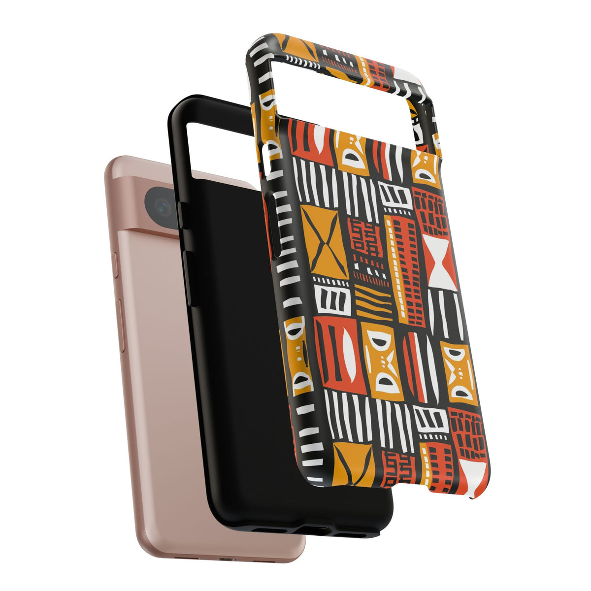 Stylish African Pattern Phone Case – Unique and Vibrant Protection 136