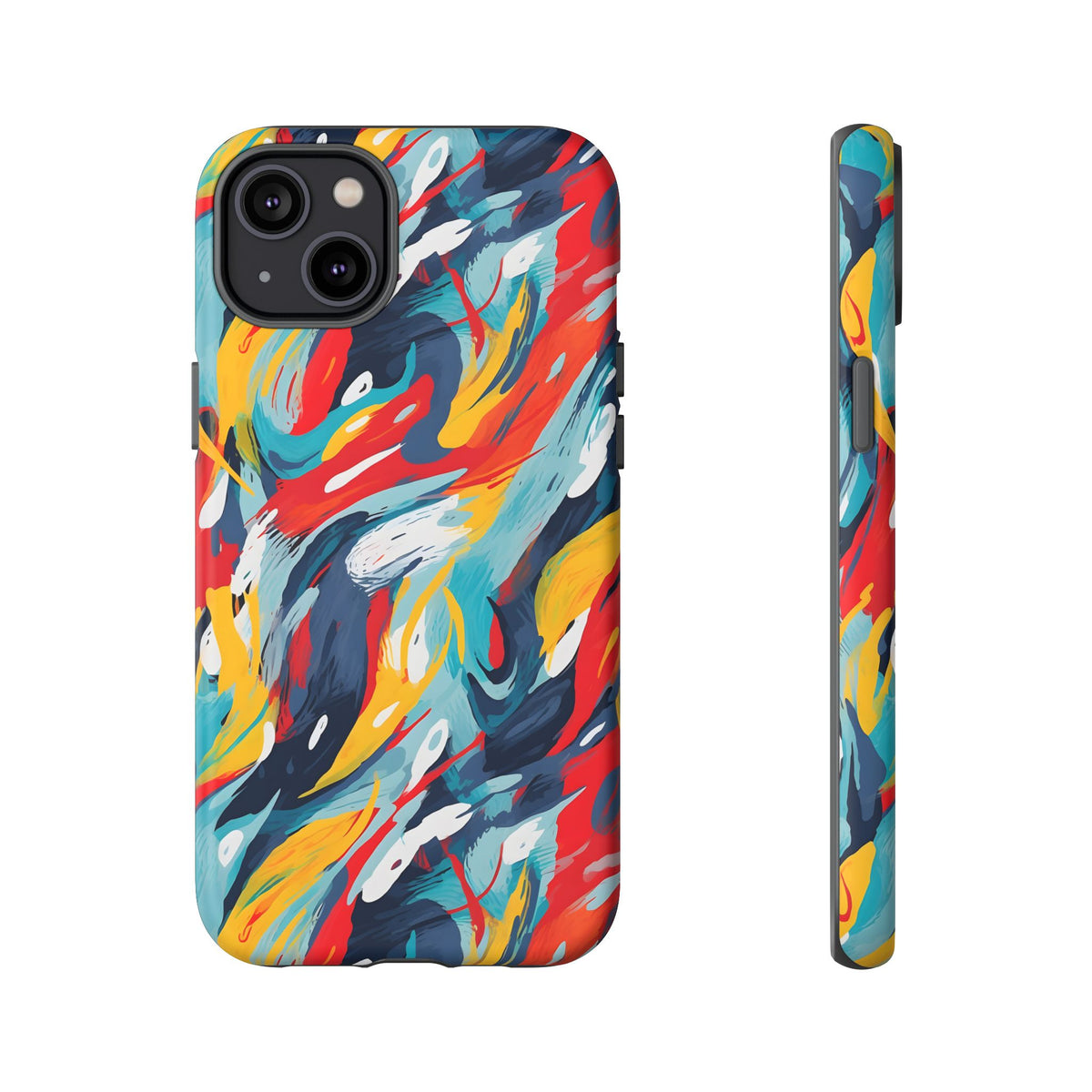 Tough CasesAbstract Painting Design Phone Case – Modern Art-Inspired Phone Cover 8