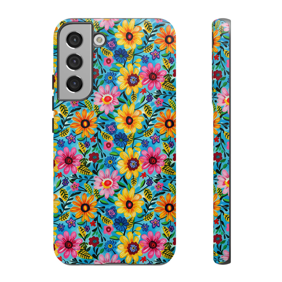 Frida Kahlo's Flower Phone Case – Artistic Elegance for Your Phone 9