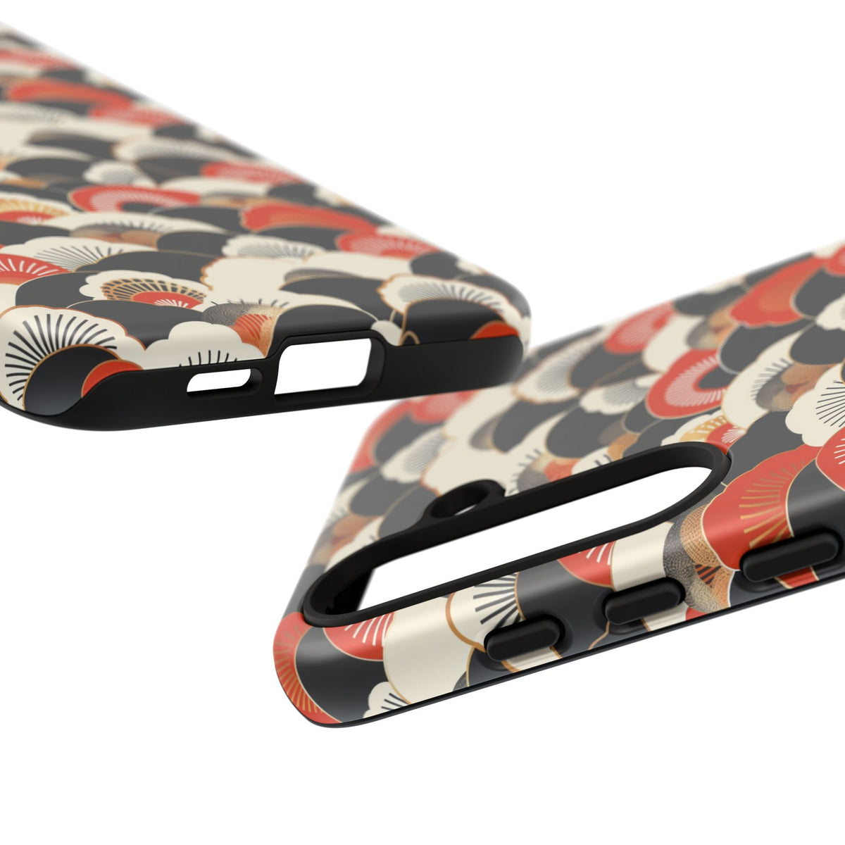 Japanese Pattern Phone Case – Elegant & Timeless Design for Your Phone 080