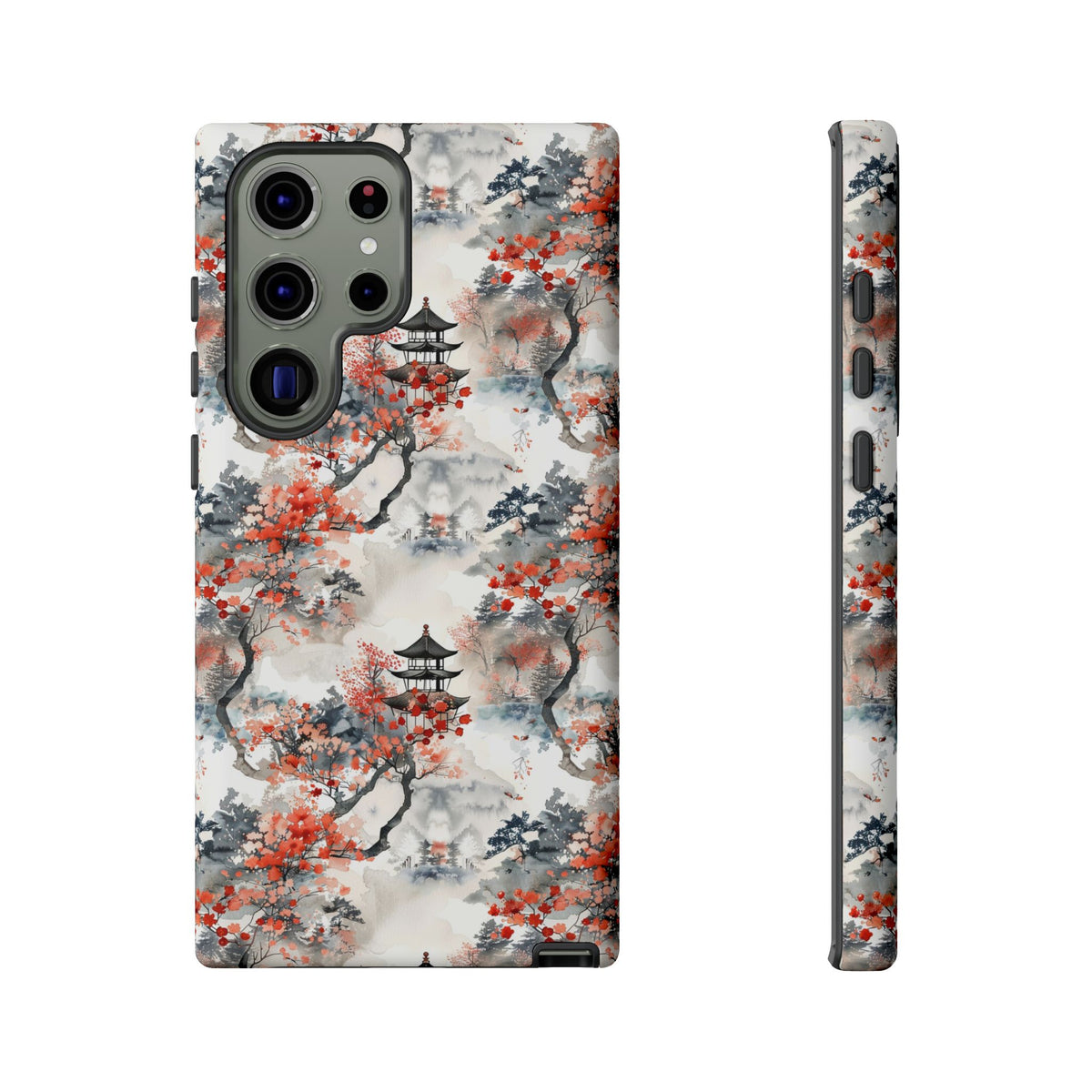 Japanese Pattern Phone Case – Elegant & Timeless Design for Your Phone 096