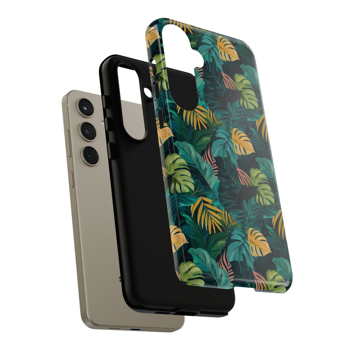 Jungle Pattern Phone Case – Exotic & Lush Design for Your Phone 337