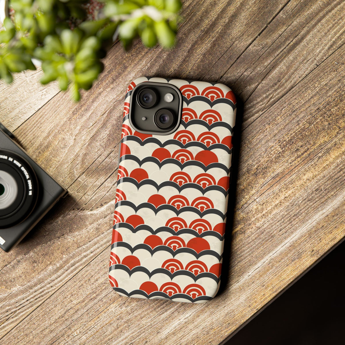 Japanese Pattern Phone Case – Elegant & Timeless Design for Your Phone 508