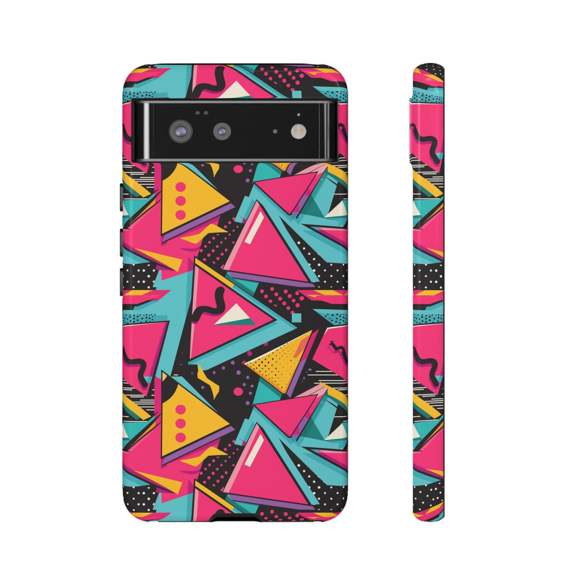 Retro 80s Seamless Phone Case – Vintage Style Meets Modern Protection 098