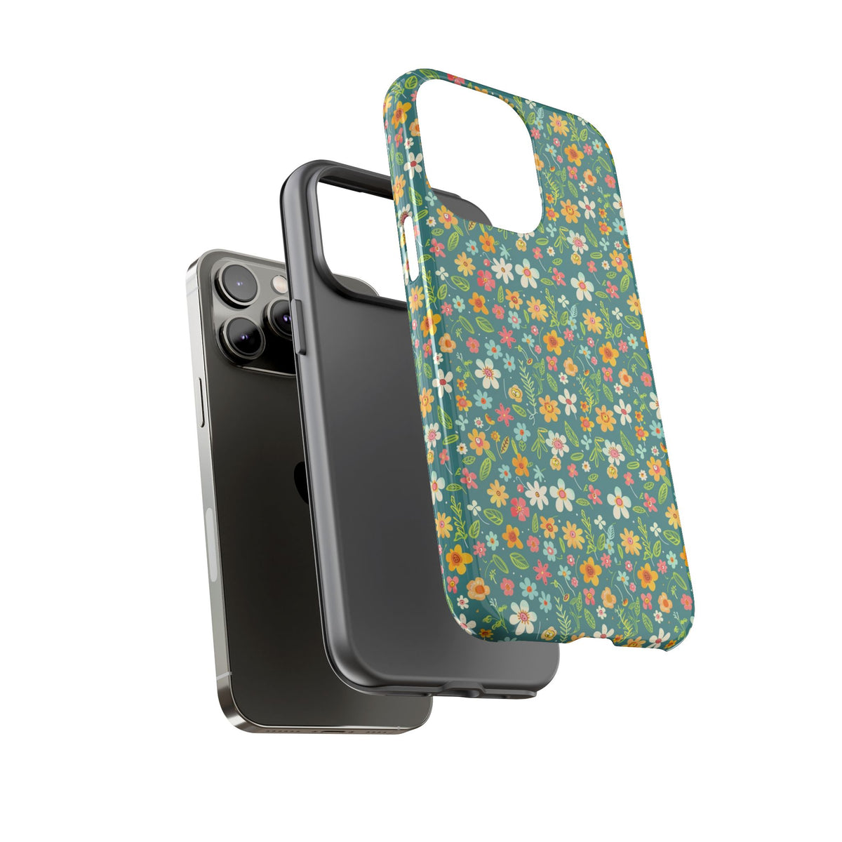 Spring Pattern Phone Case – Fresh & Vibrant Design for Your Phone 416