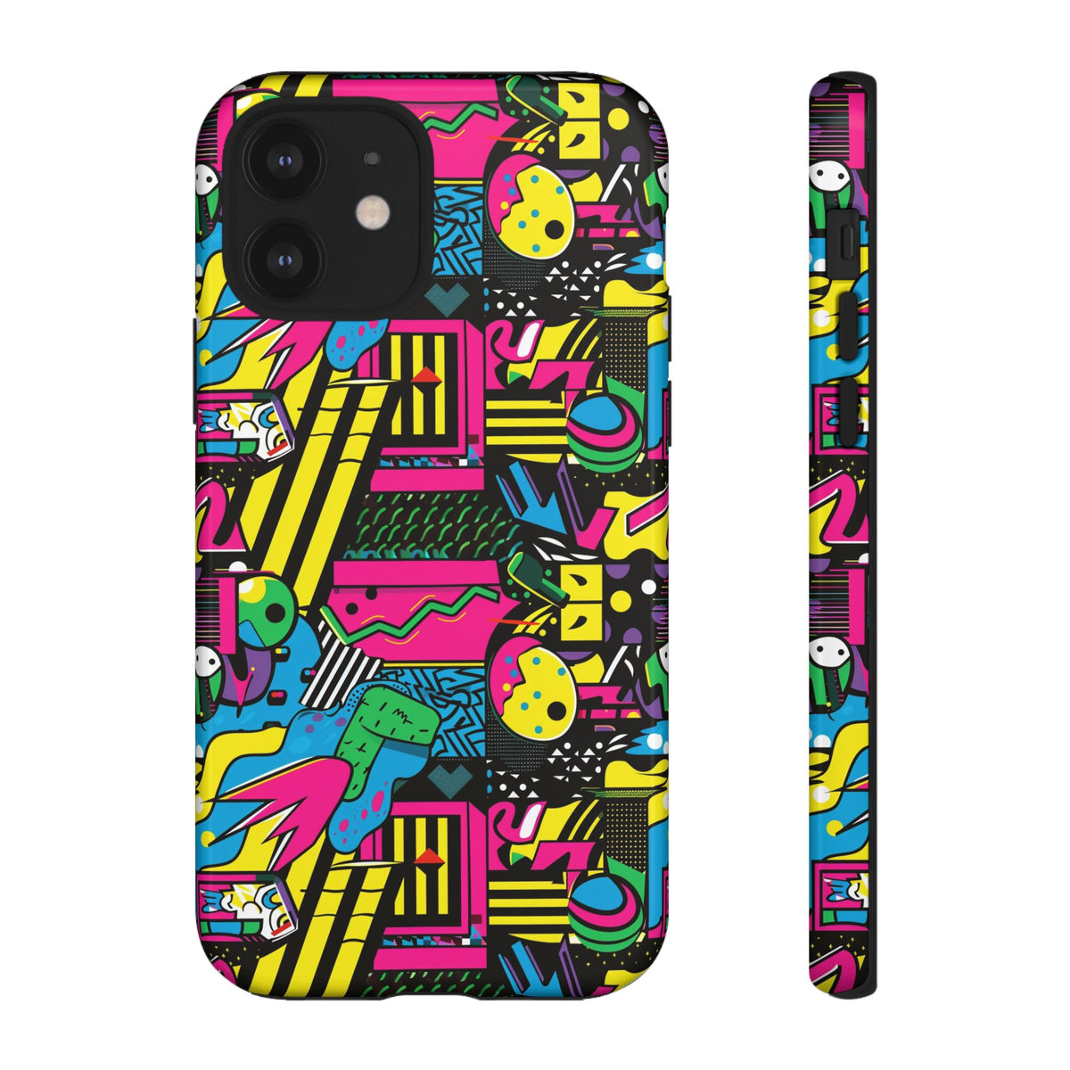 Retro 80s Seamless Phone Case – Vintage Style Meets Modern Protection 146