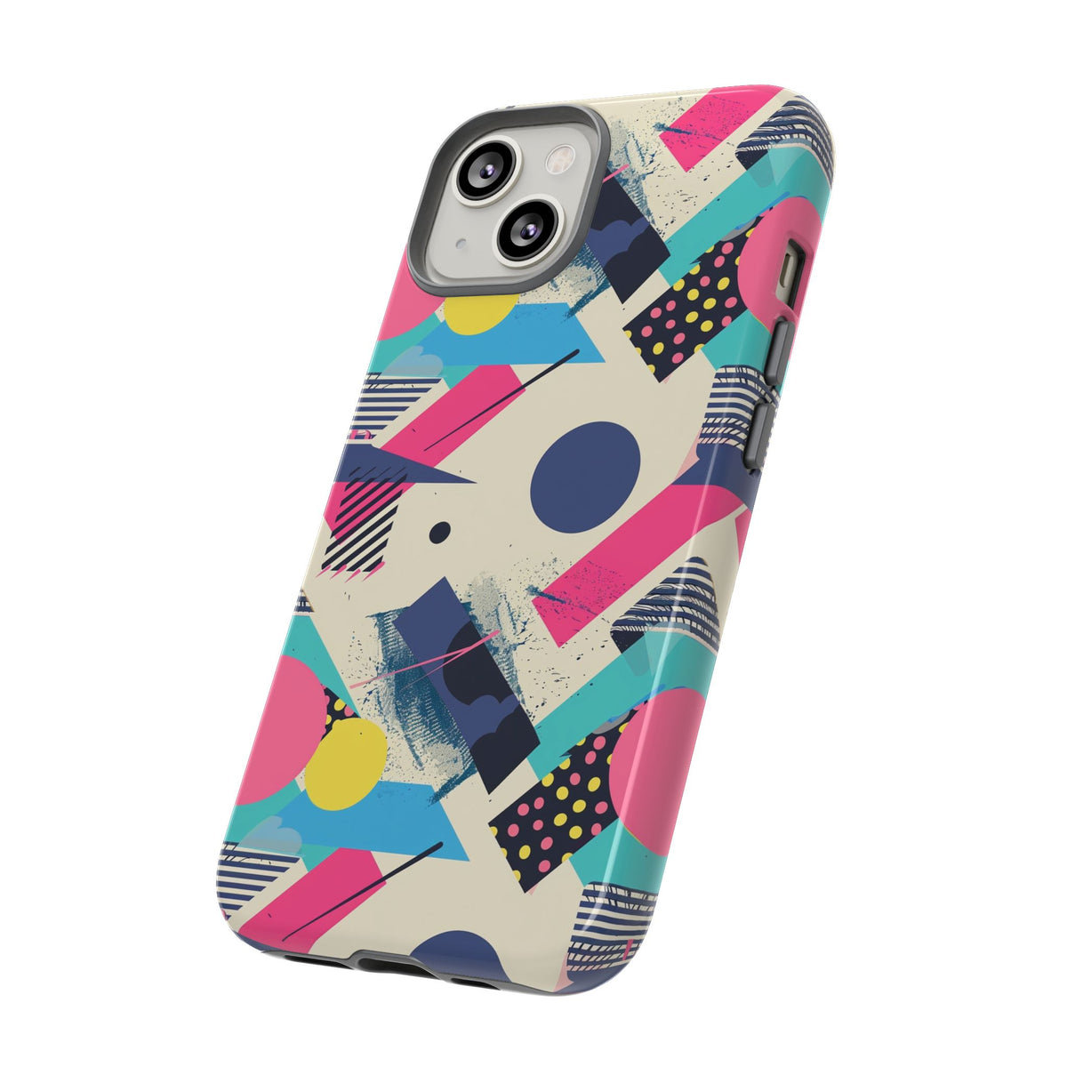 Retro 80s Seamless Phone Case – Vintage Style Meets Modern Protection 089