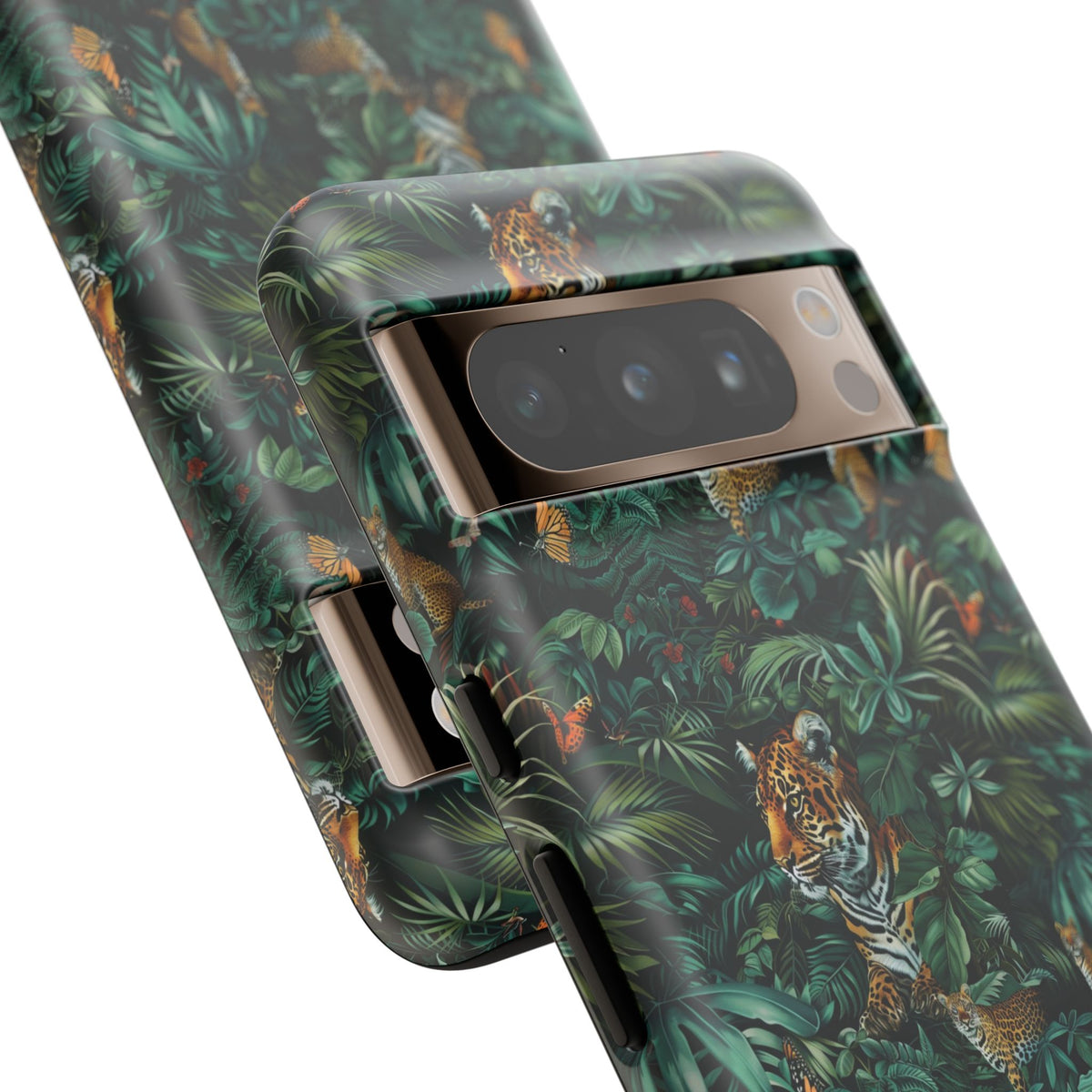 Jungle Pattern Phone Case – Exotic & Lush Design for Your Phone 326