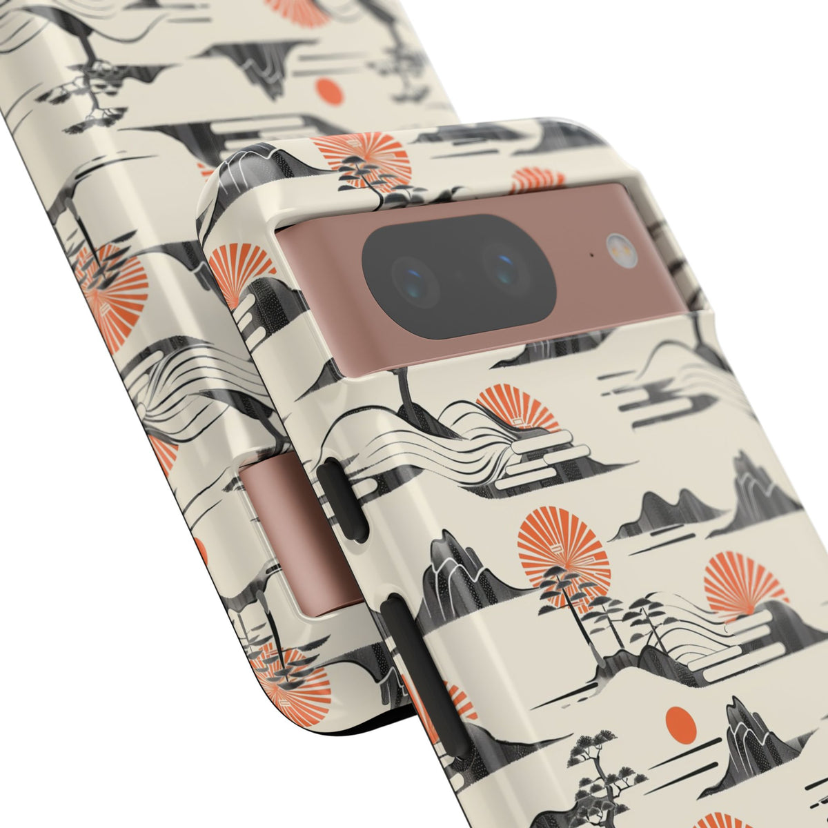 Japanese Pattern Phone Case – Elegant & Timeless Design for Your Phone 022