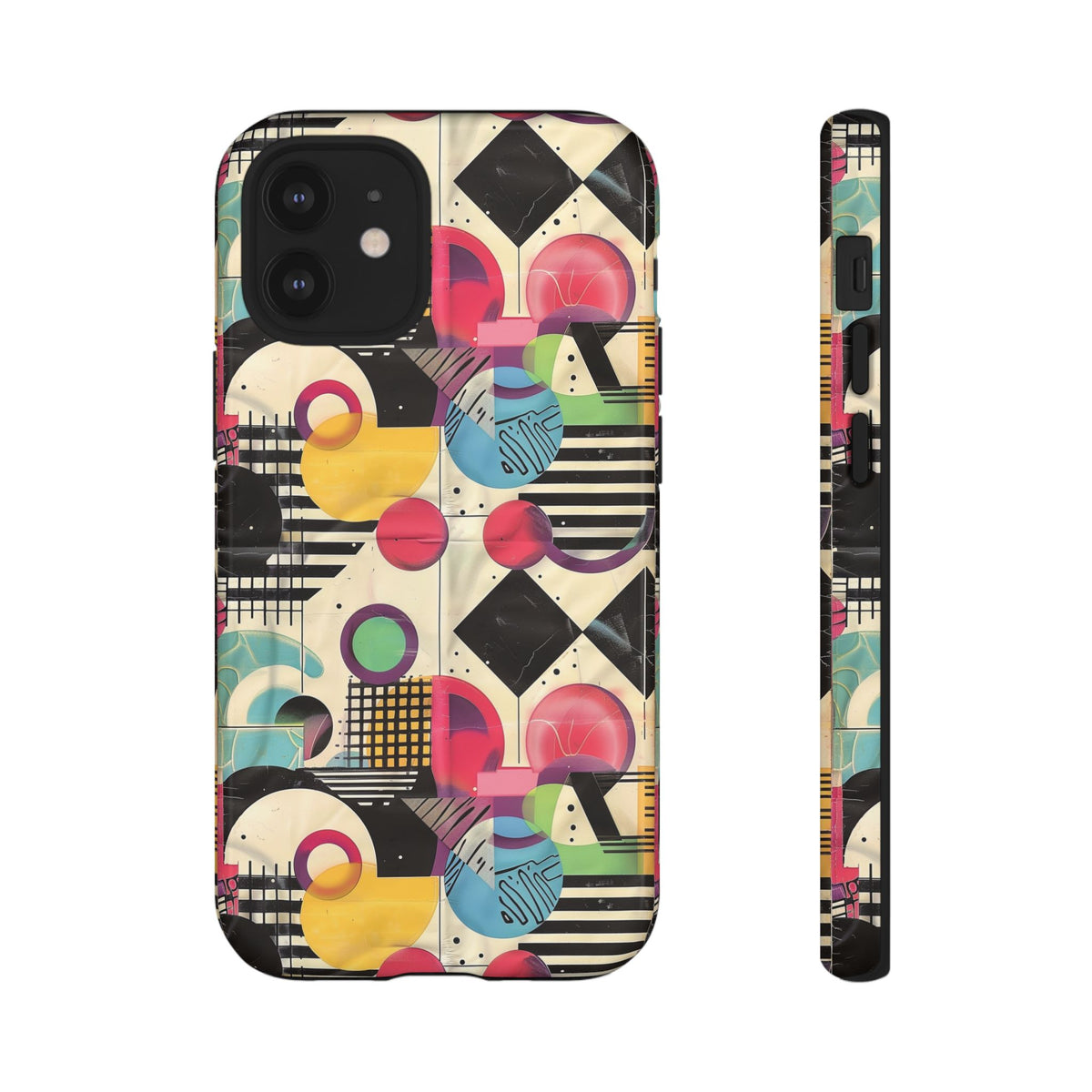 Retro 80s Seamless Phone Case – Vintage Style Meets Modern Protection 164