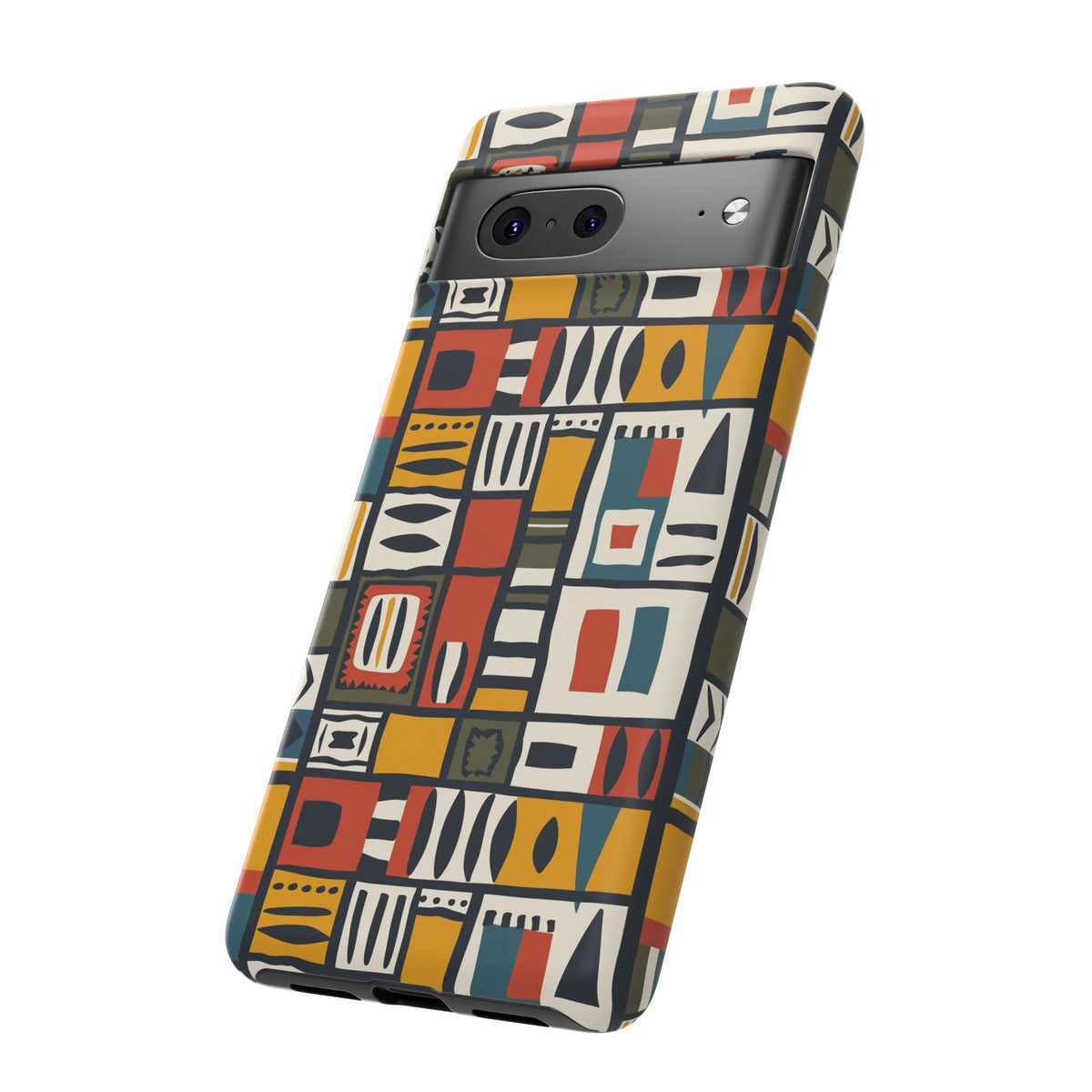 Stylish African Pattern Phone Case – Unique and Vibrant Protection 013