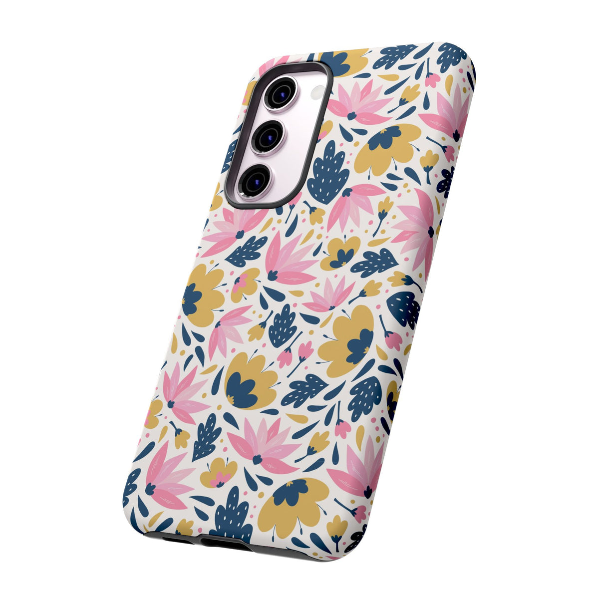 Colorful Little Flower Design Phone Case – Bright and Cheerful Floral Phone Cover 3