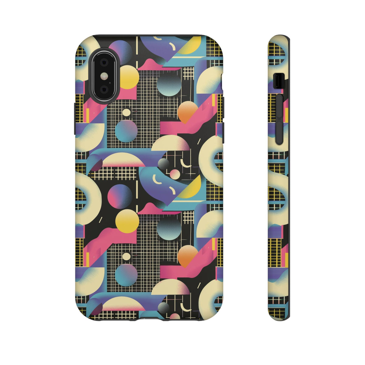 Retro 80s Seamless Phone Case – Vintage Style Meets Modern Protection 227