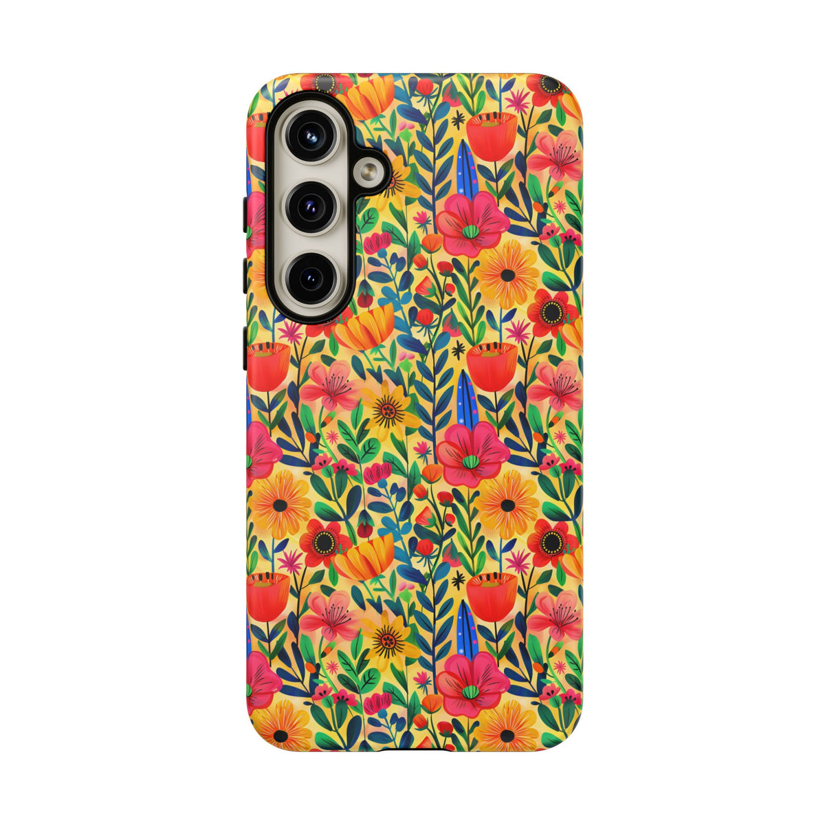 Frida Kahlo's Flower Phone Case – Artistic Elegance for Your Phone 7