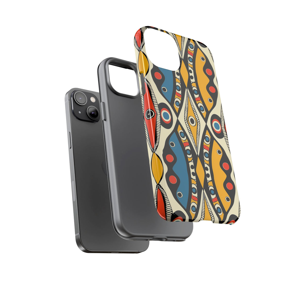 Stylish African Pattern Phone Case – Unique and Vibrant Protection 180