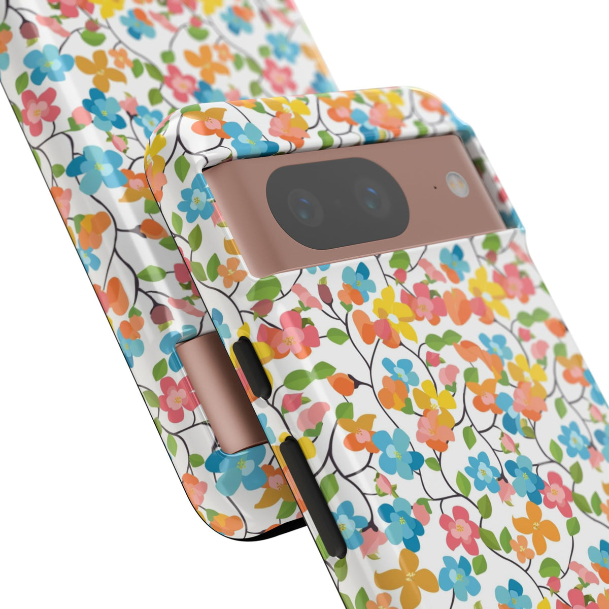 Spring Pattern Phone Case – Fresh & Vibrant Design for Your Phone 407