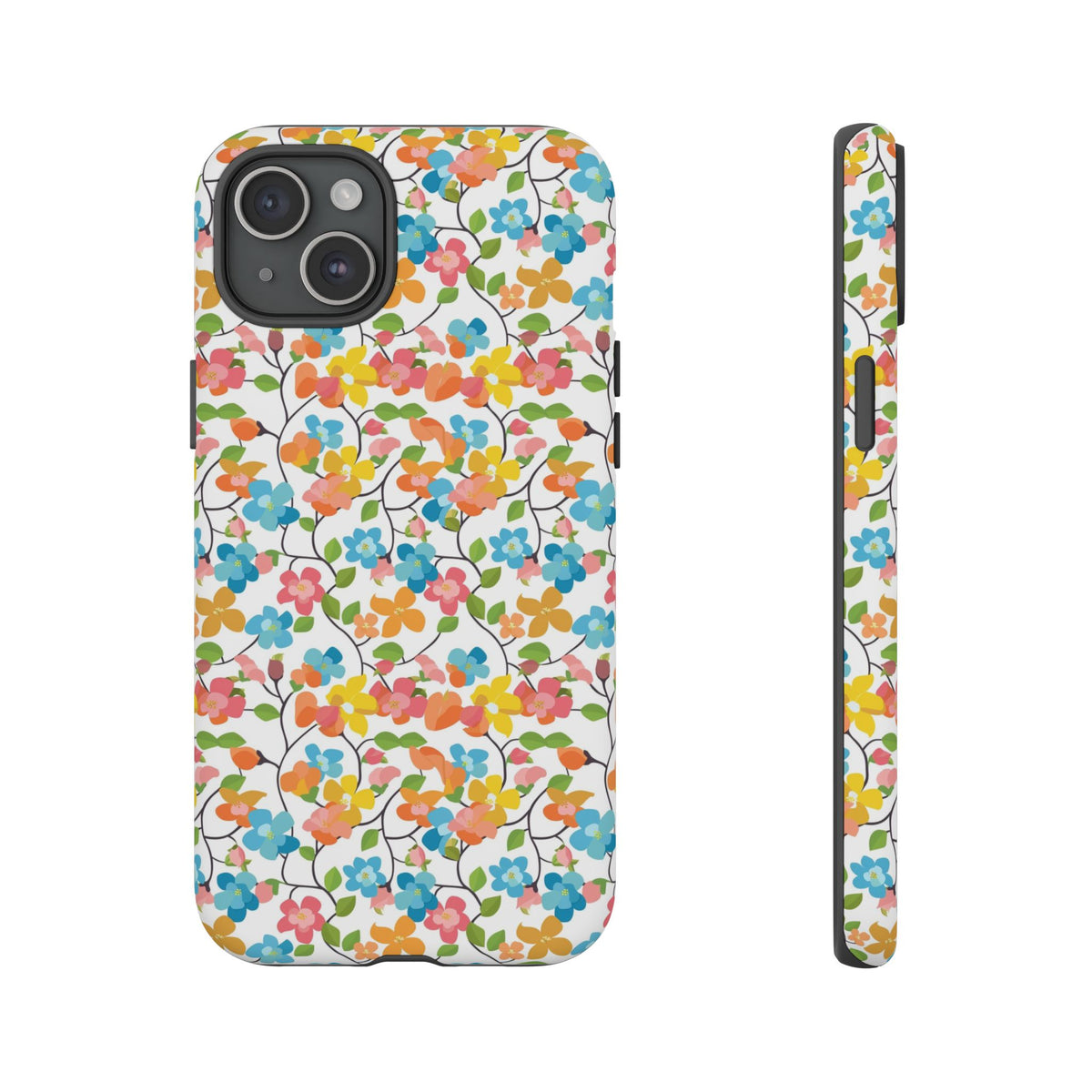 Spring Pattern Phone Case – Fresh & Vibrant Design for Your Phone 407