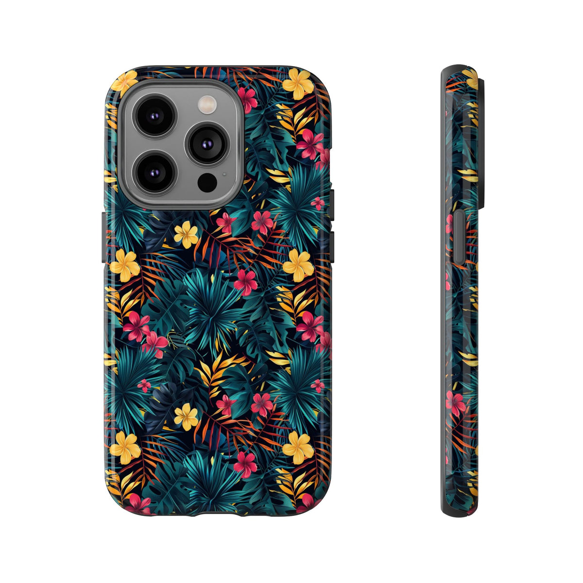 Jungle Pattern Phone Case – Exotic & Lush Design for Your Phone 327