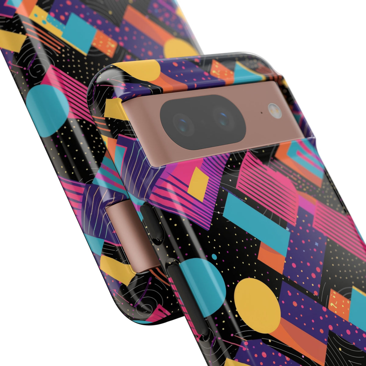 Retro 80s Seamless Phone Case – Vintage Style Meets Modern Protection 088