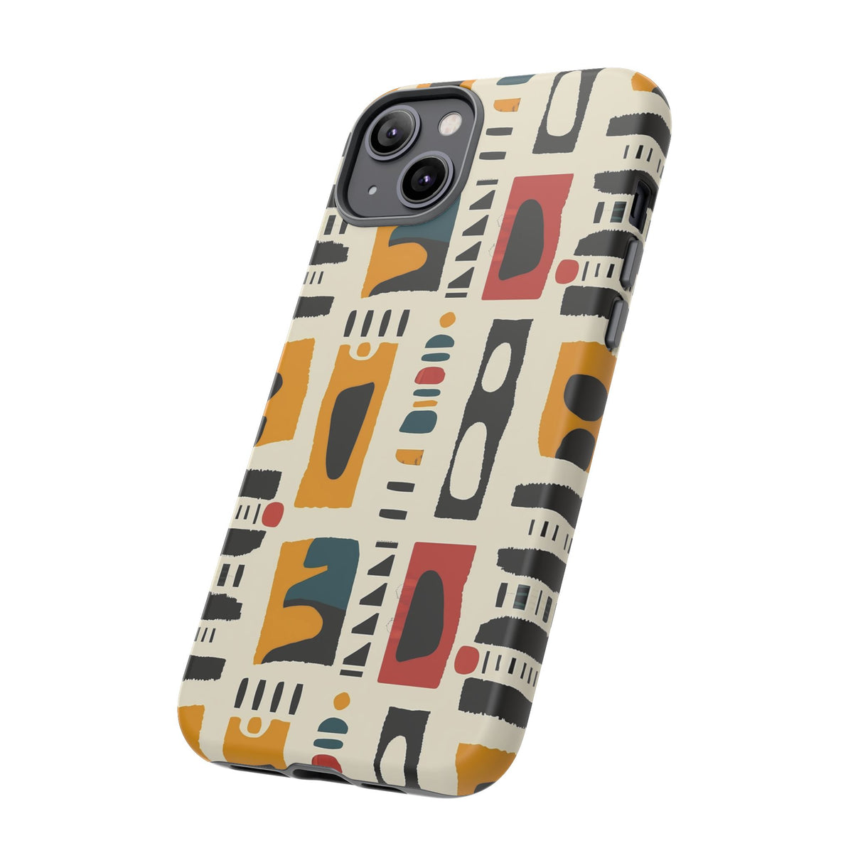 Stylish African Pattern Phone Case – Unique and Vibrant Protection 260