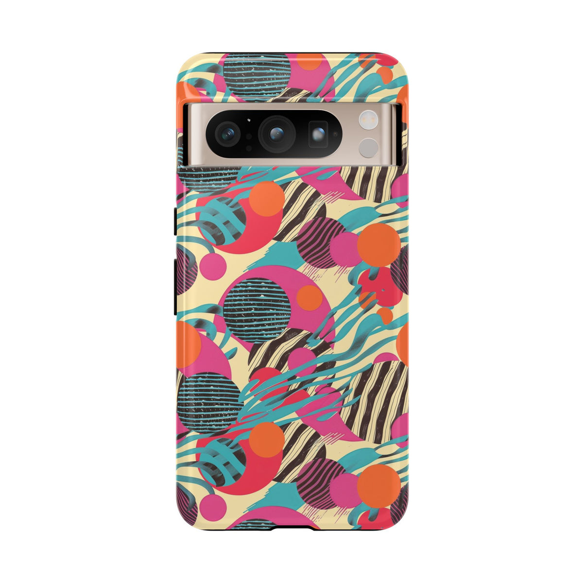 Retro 80s Seamless Phone Case – Vintage Style Meets Modern Protection 167