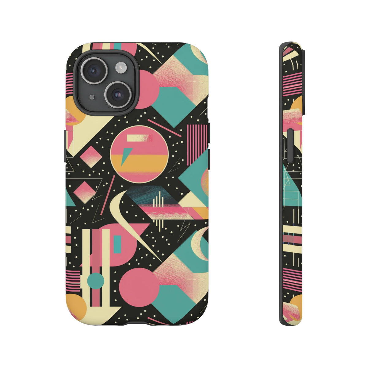 Retro 80s Seamless Phone Case – Vintage Style Meets Modern Protection 8