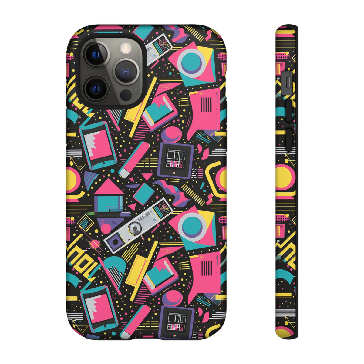 Retro 80s Seamless Phone Case – Vintage Style Meets Modern Protection 192