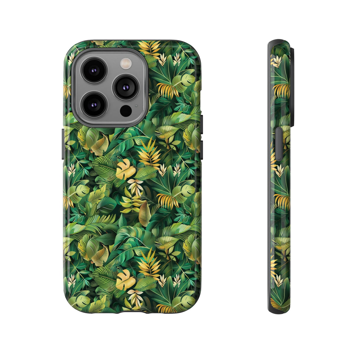 Jungle Pattern Phone Case – Exotic & Lush Design for Your Phone 330