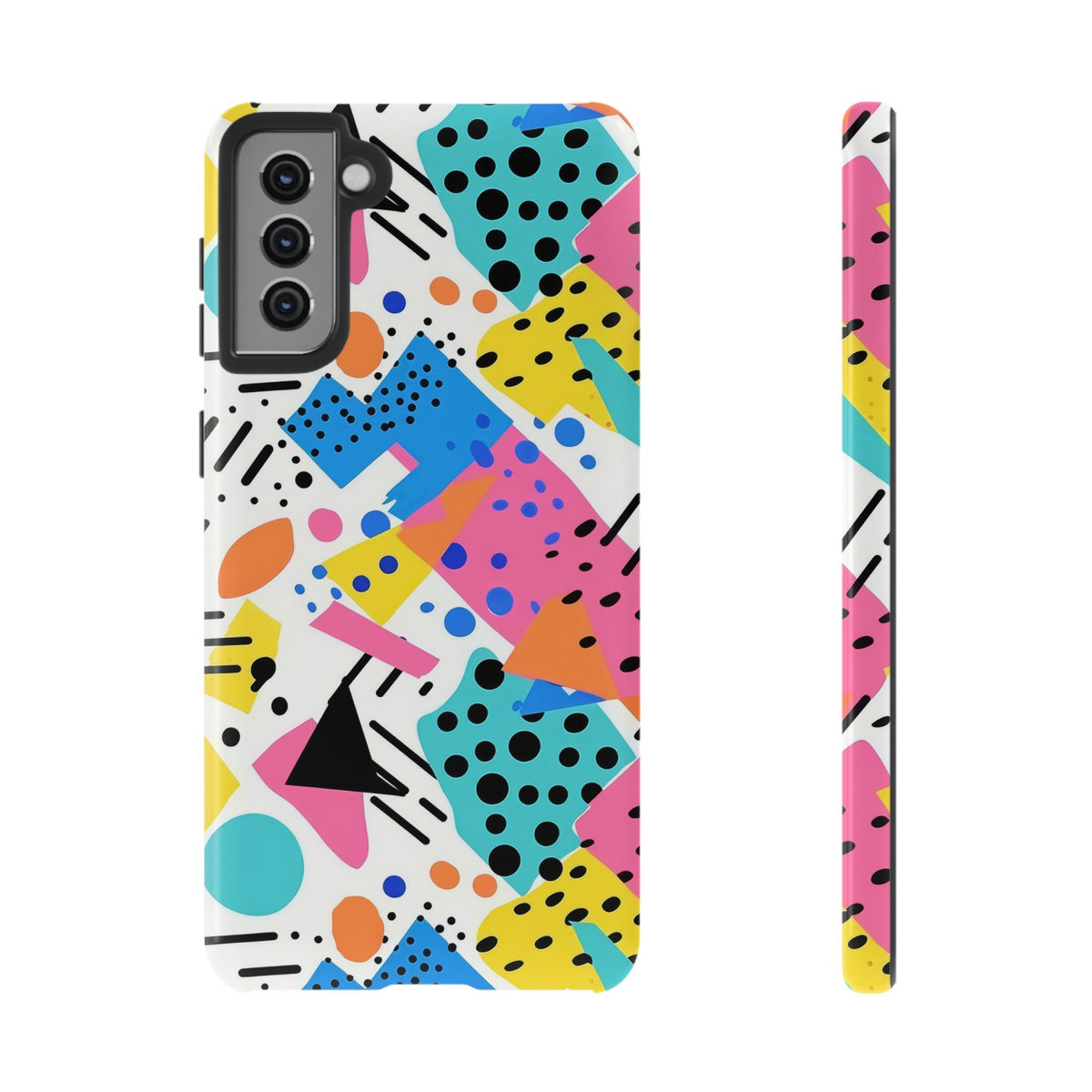 Bright Summer Memphis Design Phone Case – Vibrant and Playful Phone Cover