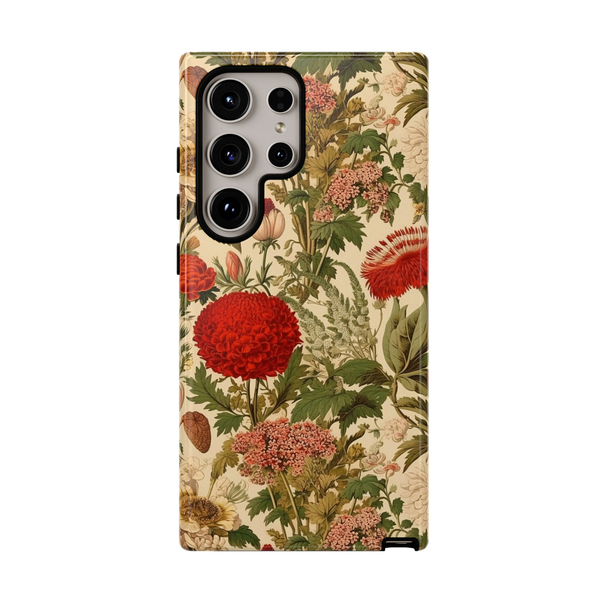 Antique Garden Botanical Phone Case - Vintage Botanical Phone Cover 2