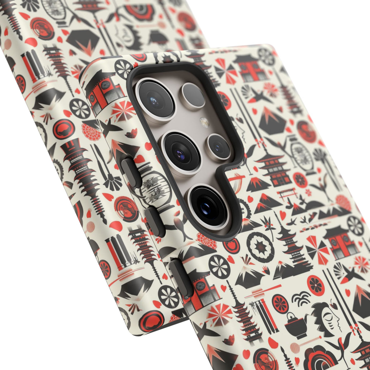 Japanese Pattern Phone Case – Elegant & Timeless Design for Your Phone 006