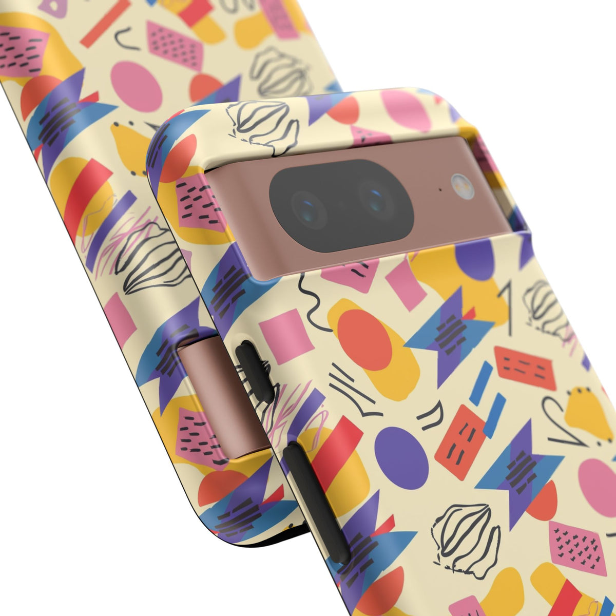 90s Themed Seamless Pattern Phone Case – Embrace Retro Style and Protection 270