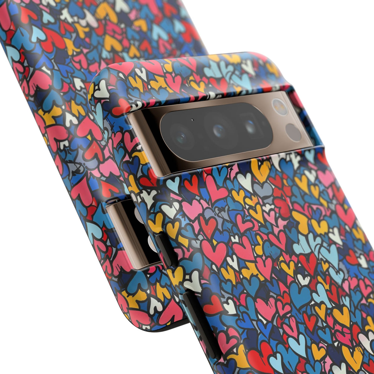 Heart Pattern Phone Case – Stylish & Loving Design for Your Device 820