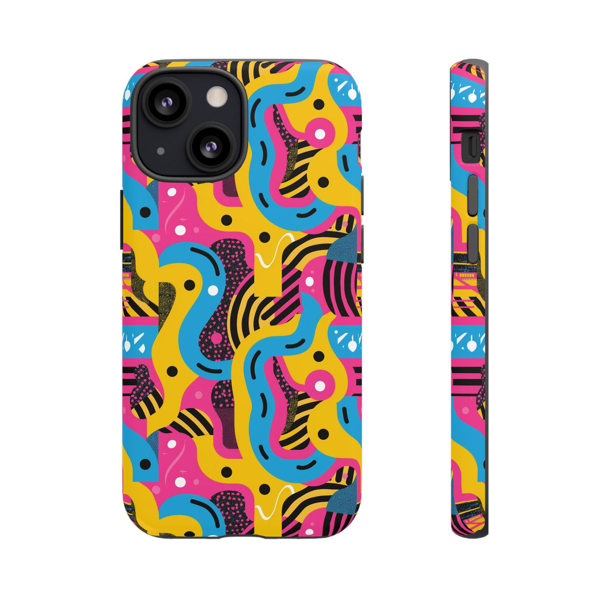 Retro 80s Seamless Phone Case – Vintage Style Meets Modern Protection 109