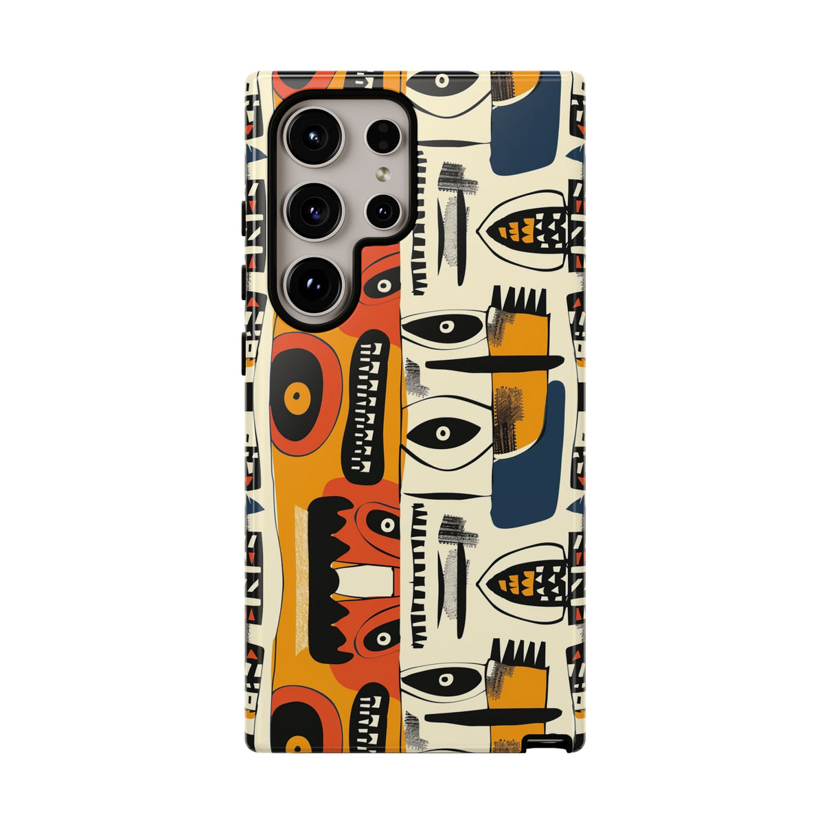 Stylish African Pattern Phone Case – Unique and Vibrant Protection 204