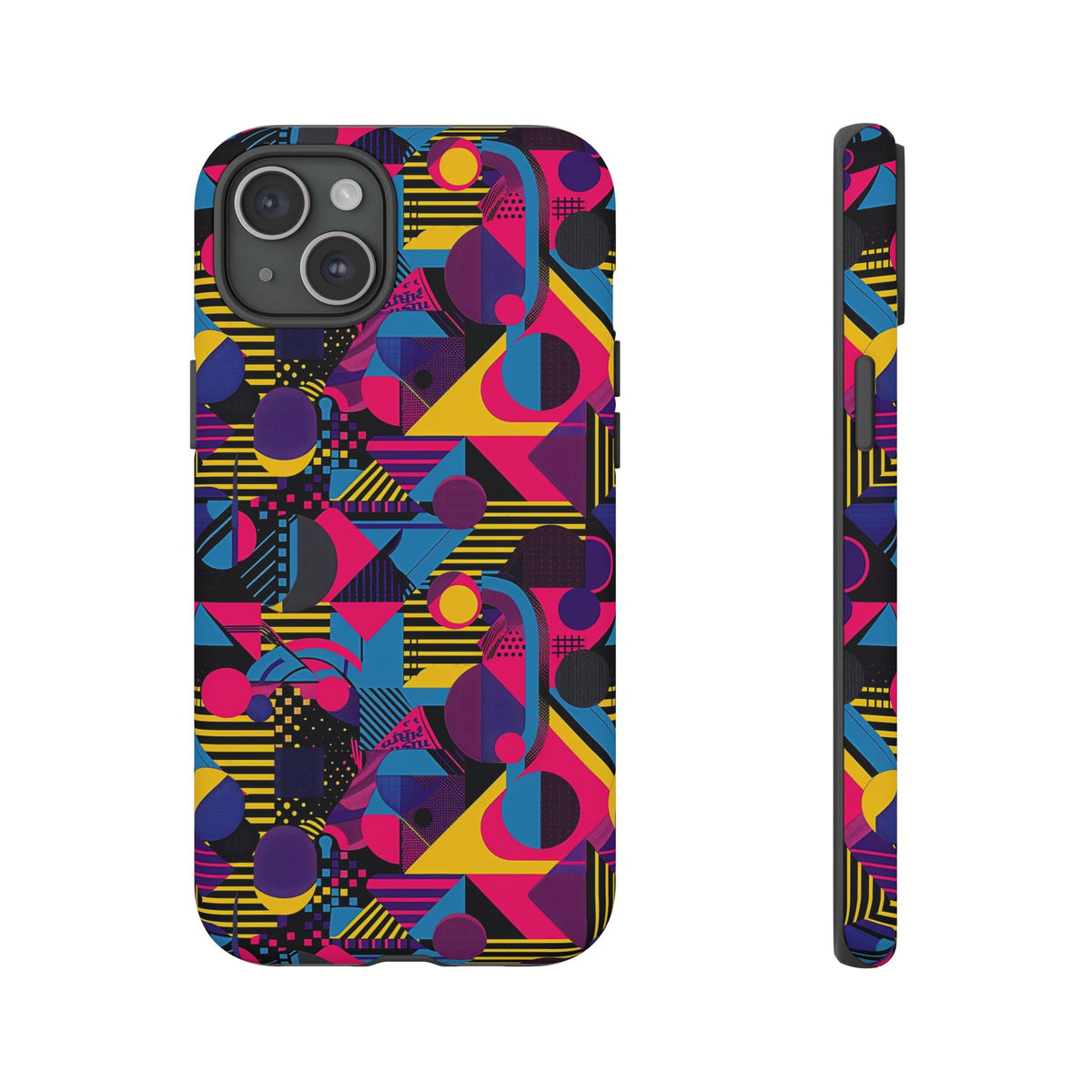 Retro 80s Seamless Phone Case – Vintage Style Meets Modern Protection 085